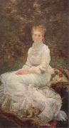 Marie Bracquemond The Lady in White Sweden oil painting artist